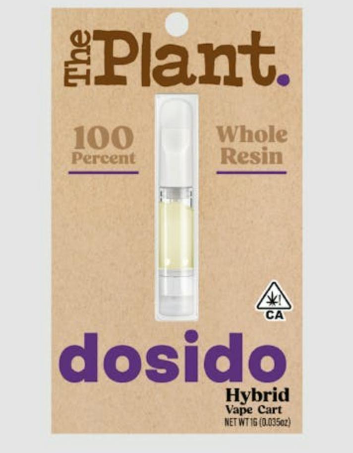 The Plant: Dosido Liquid Diamonds Cartridge 1g