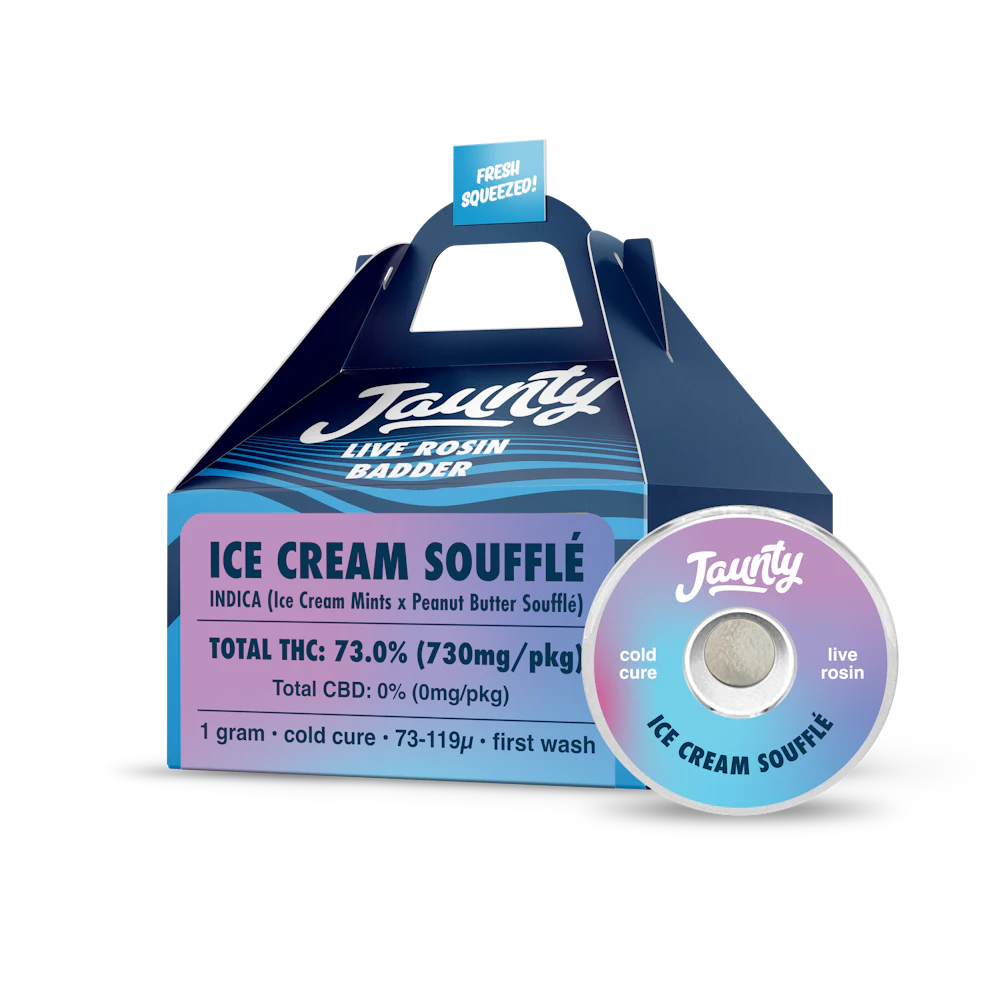 Live Rosin · 1g · Ice Cream Souffle by Jaunty