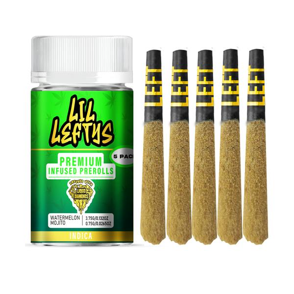 Pack (Infused) · 0.75g 5pk · Watermelon Mojito by Left Coast