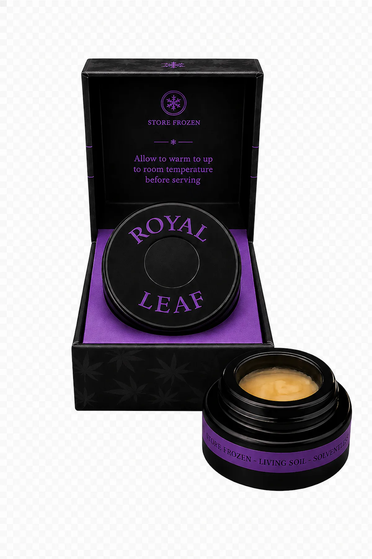 Royal Leaf | Cold Cured Live Rosin | 2g | White Chocolate Chip
