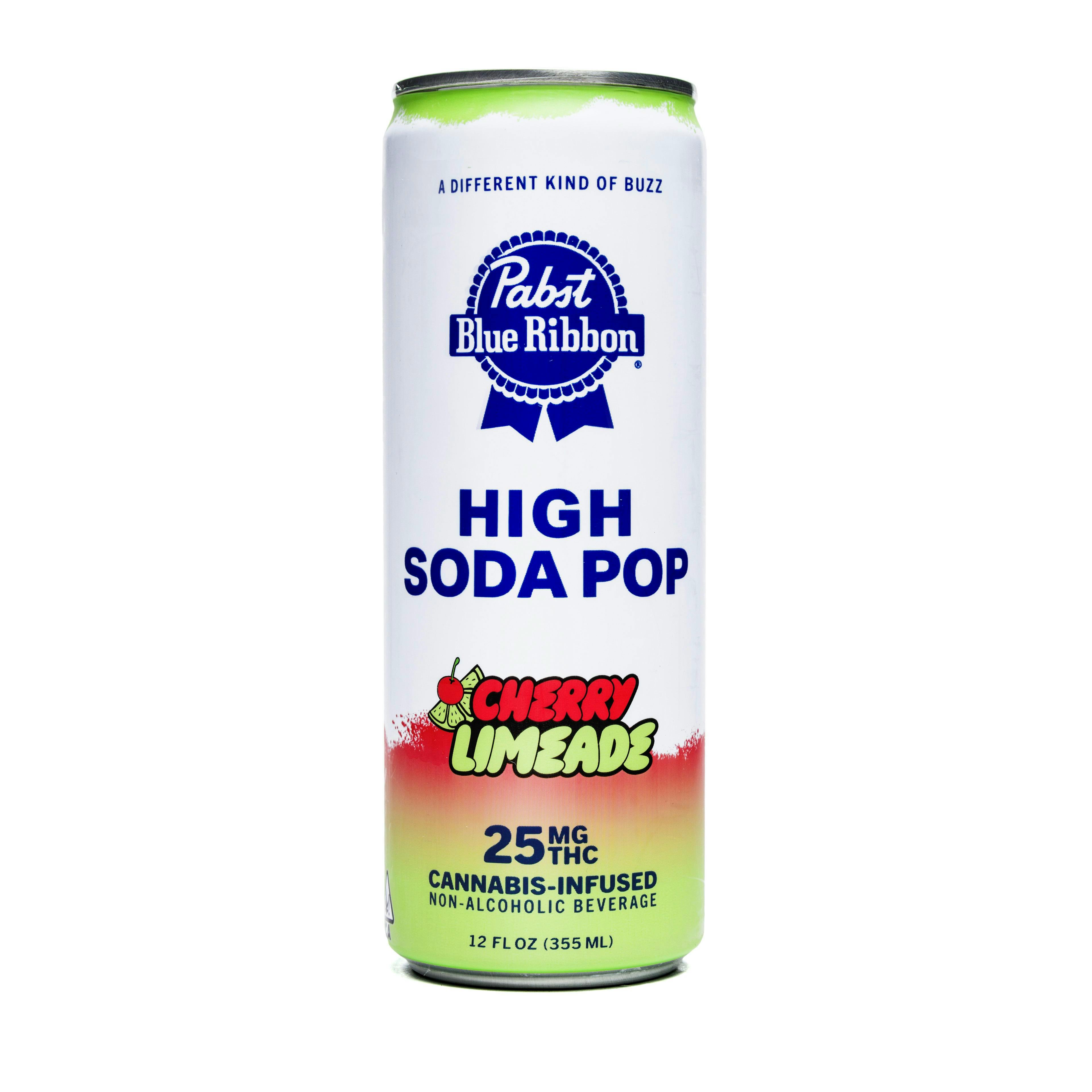 Cherry Limeade High Pop Soda