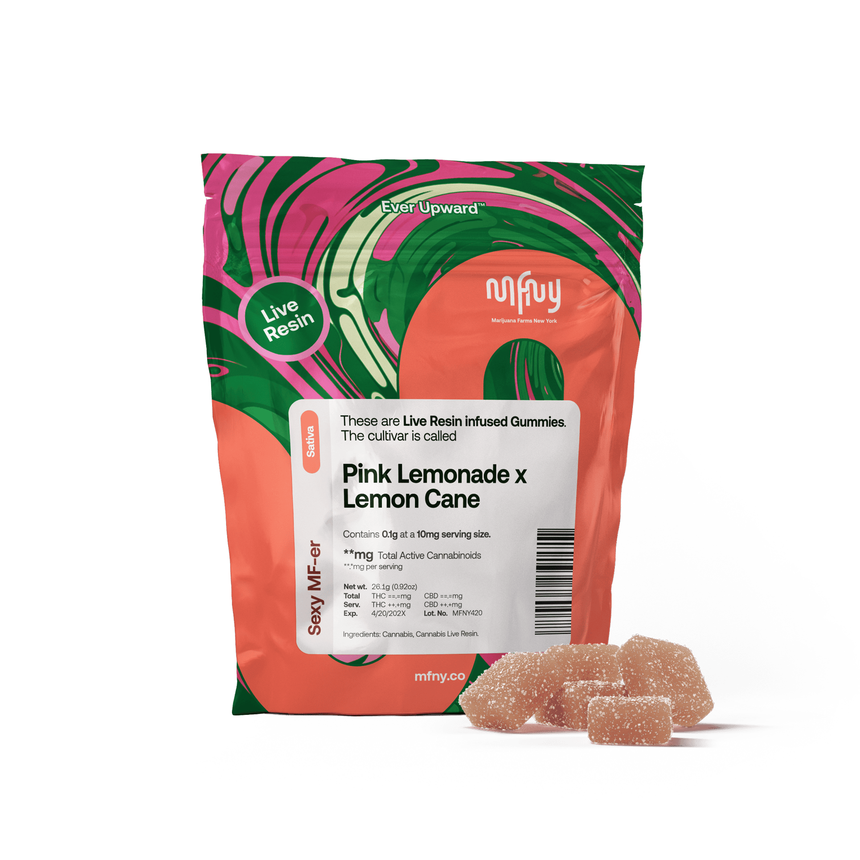 Pink Lemonade x Lemon Cane Resin