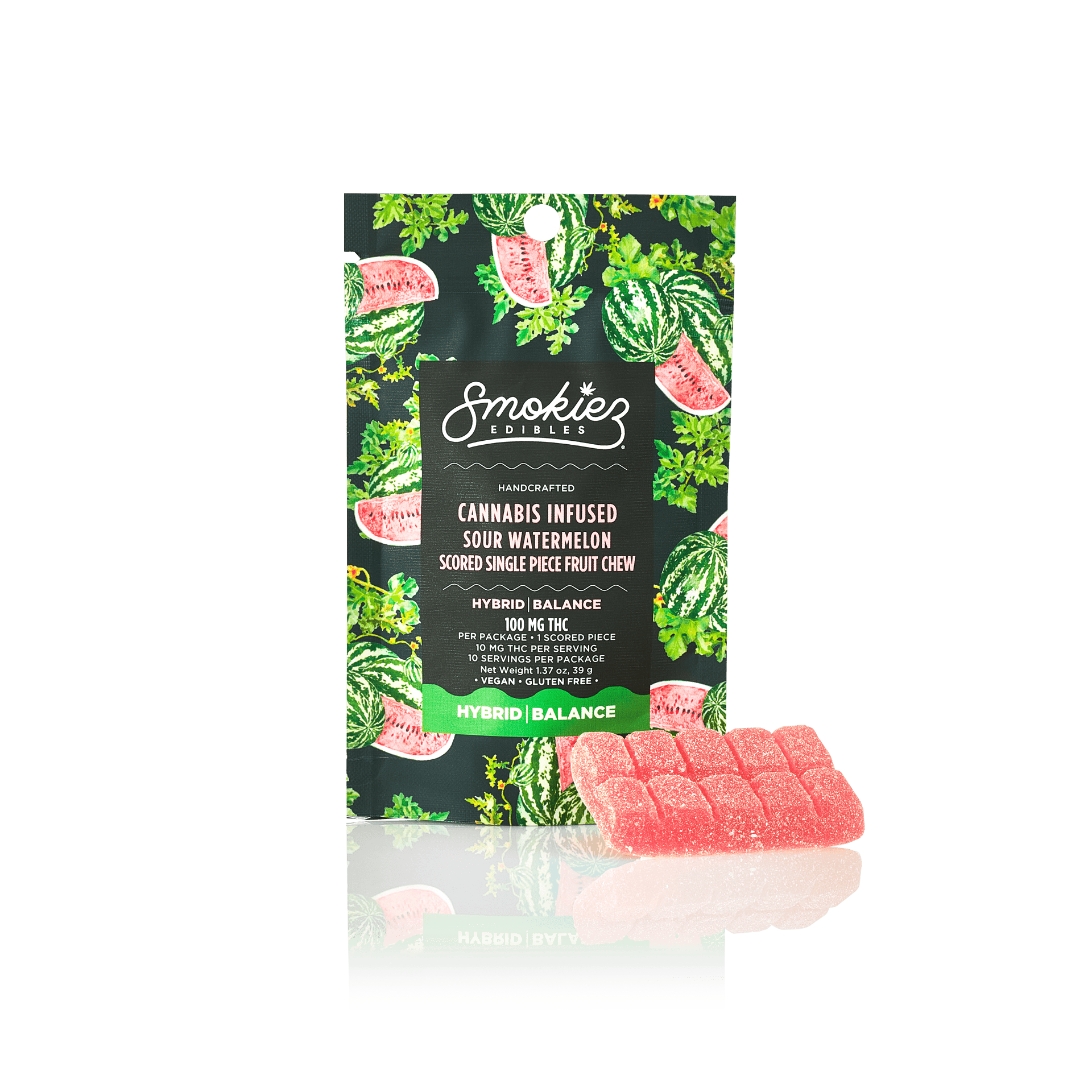 Sour Watermelon Scored Piece