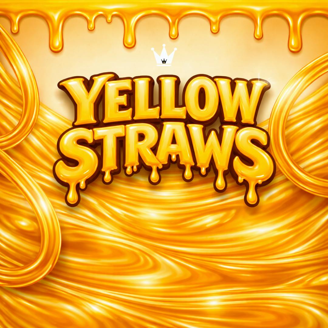 617 Oog Yellow Straws