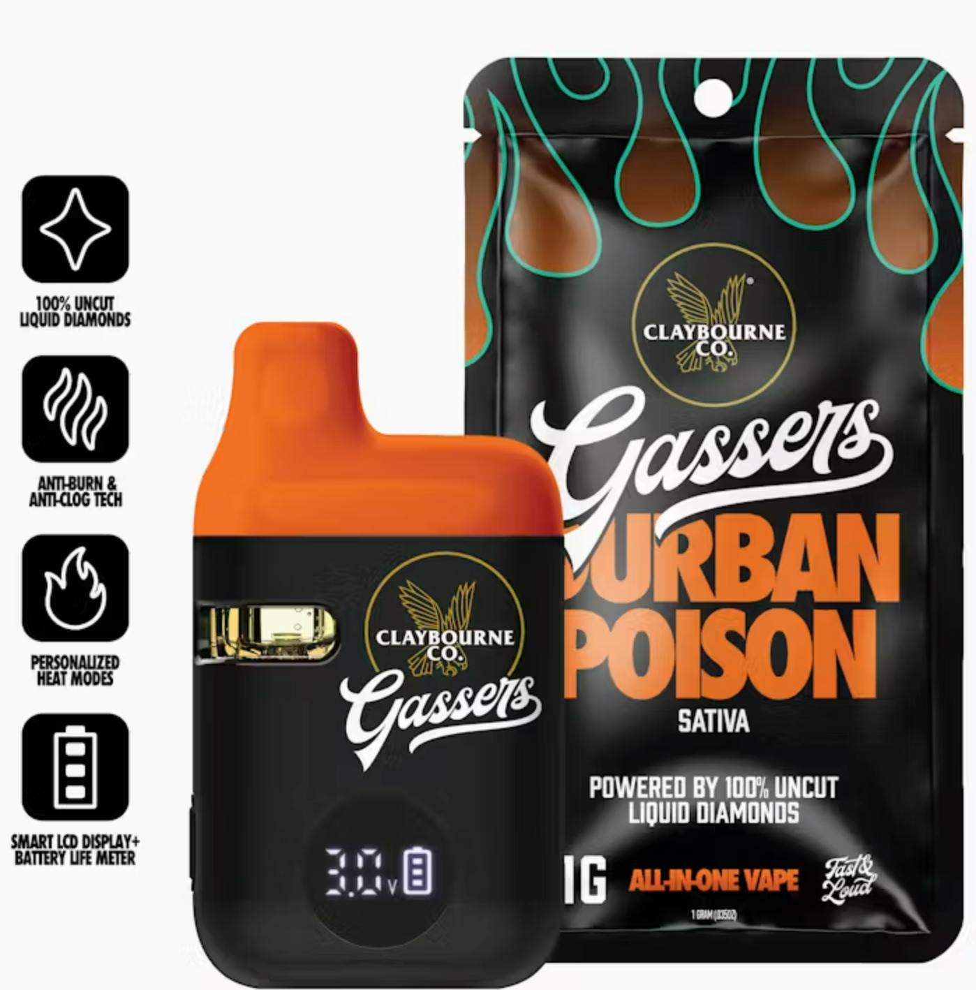 Claybourne: Gassers Durban Poison