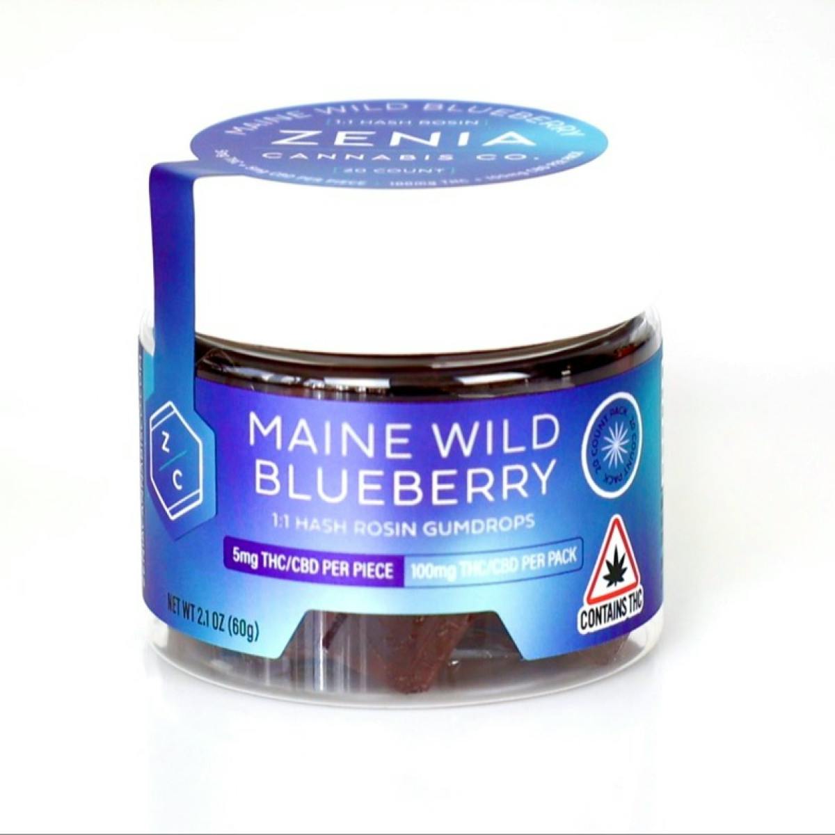 Gumdrops Maine Wild Blueberry
