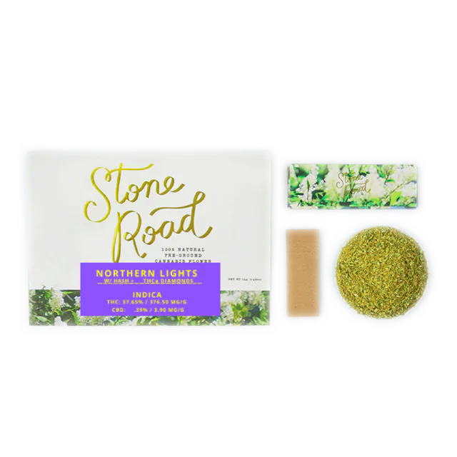 Stone Road | Flower | 14g | Infused Pre-Ground - Northern Lights