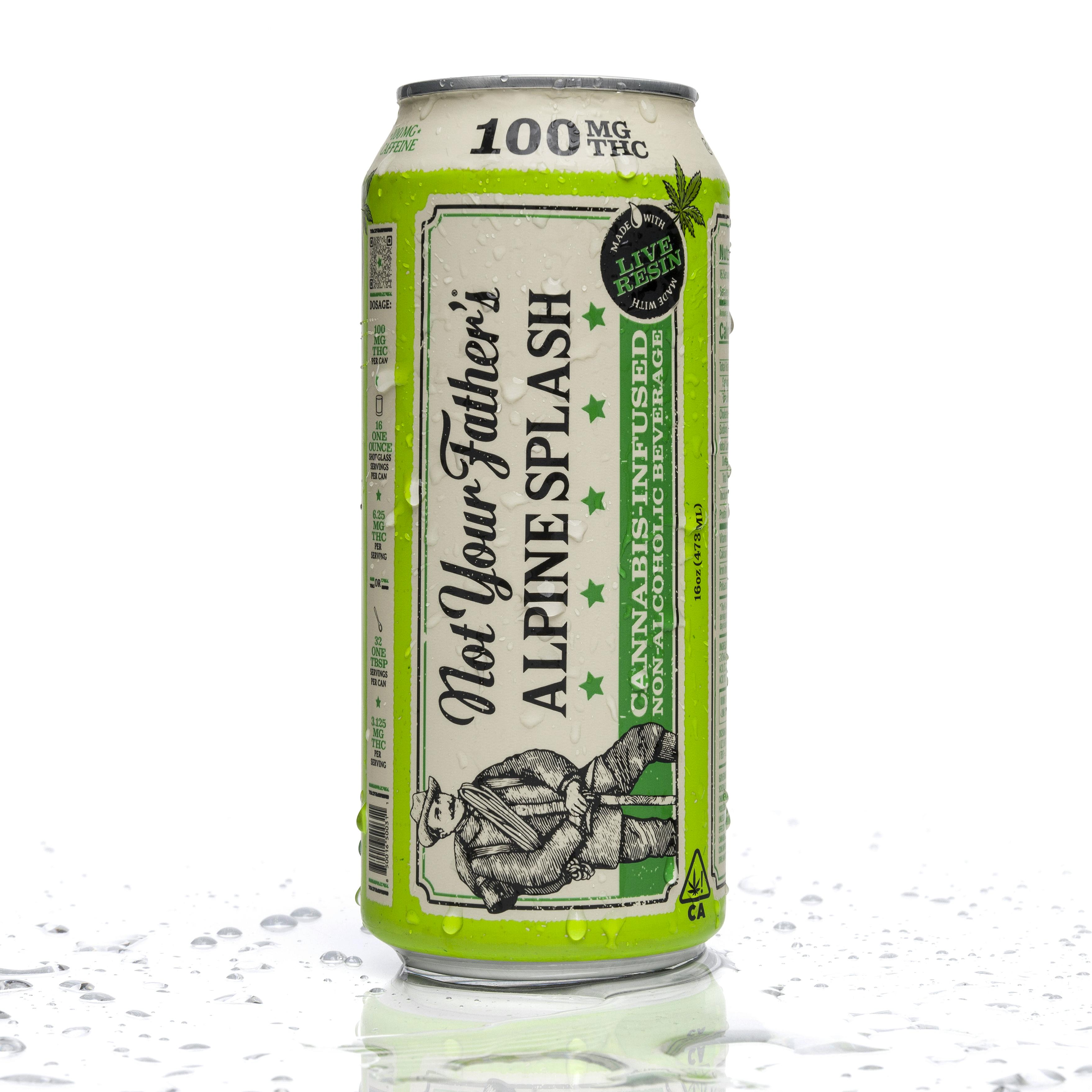Not Your Father's: Alpine Splash Soda + Caffeine