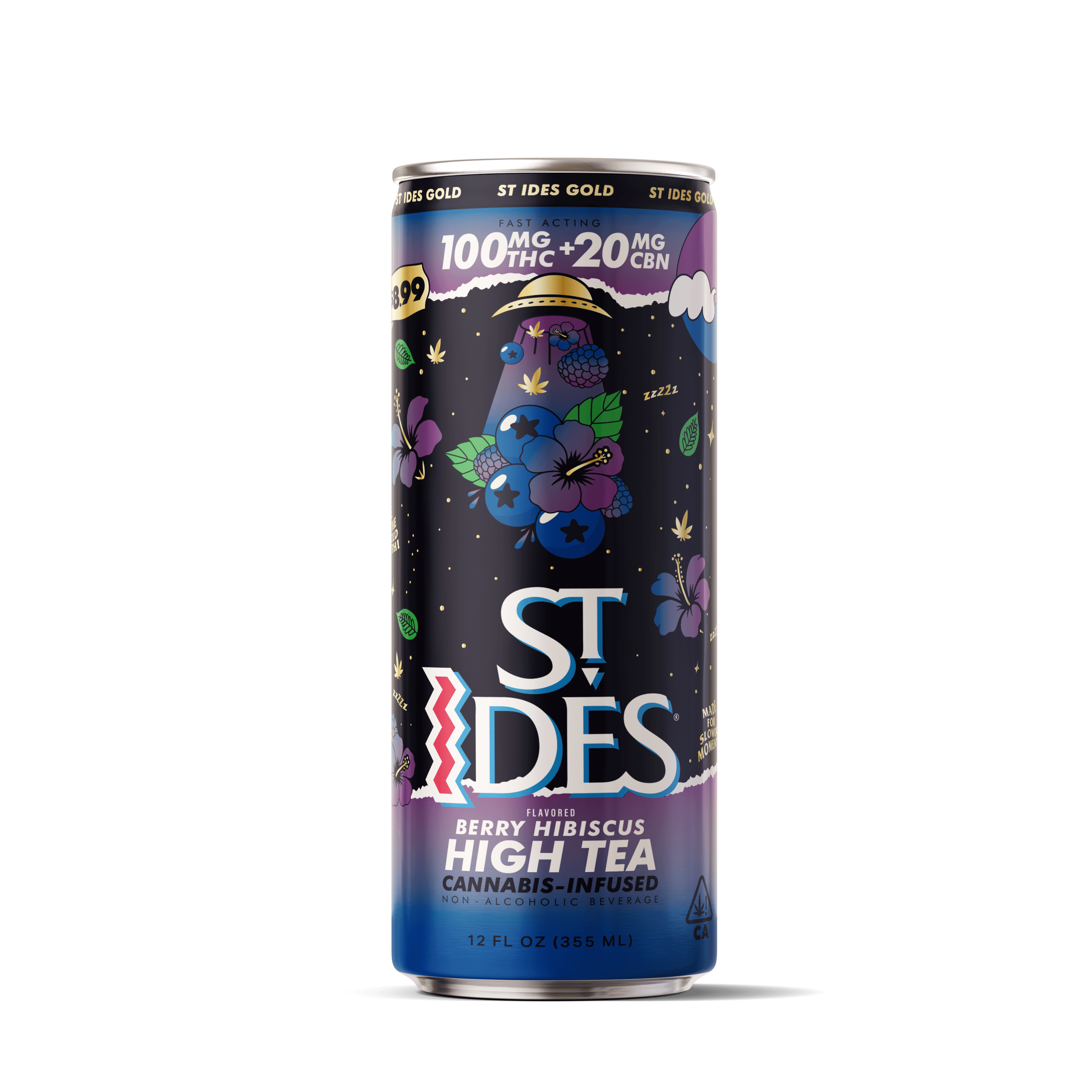St. Ides: Gold Line Nighttime Berry Hibiscus Tea