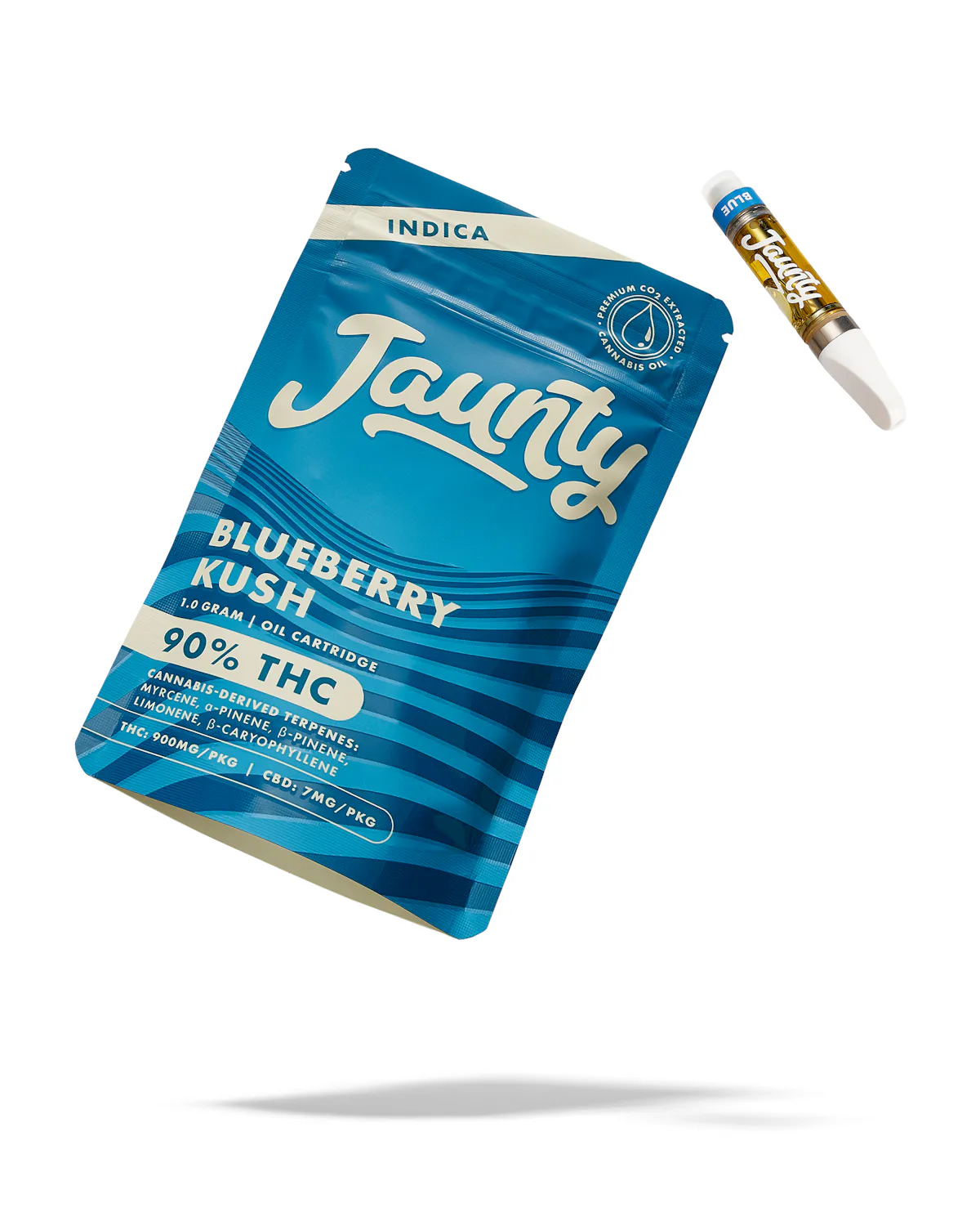 Jaunty | Vape | Blueberry Kush | 1g Cart