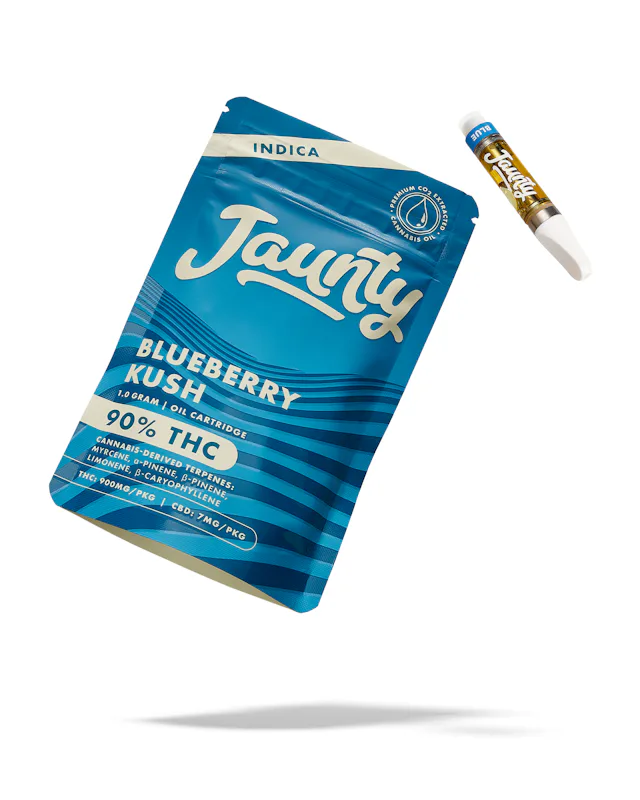Jaunty | Vape | Blueberry Kush | 1g Cart