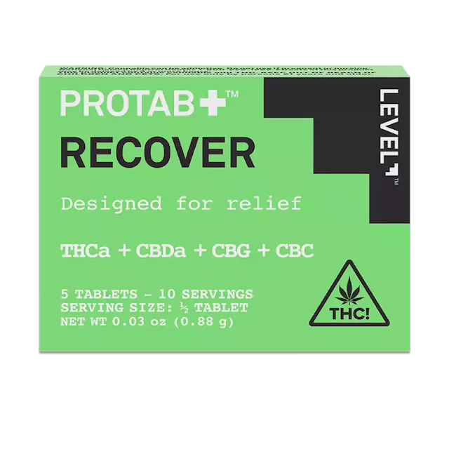 LEVEL Protab | 5pk | 5mg | (THCA:CBDA:CBG:CBC:THC) Recover