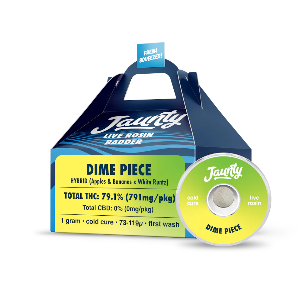 Live Rosin · 1g · Dime Piece by Jaunty