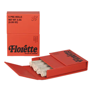 Florette | Preroll | 5pk | 2.5g | Cherry Pie
