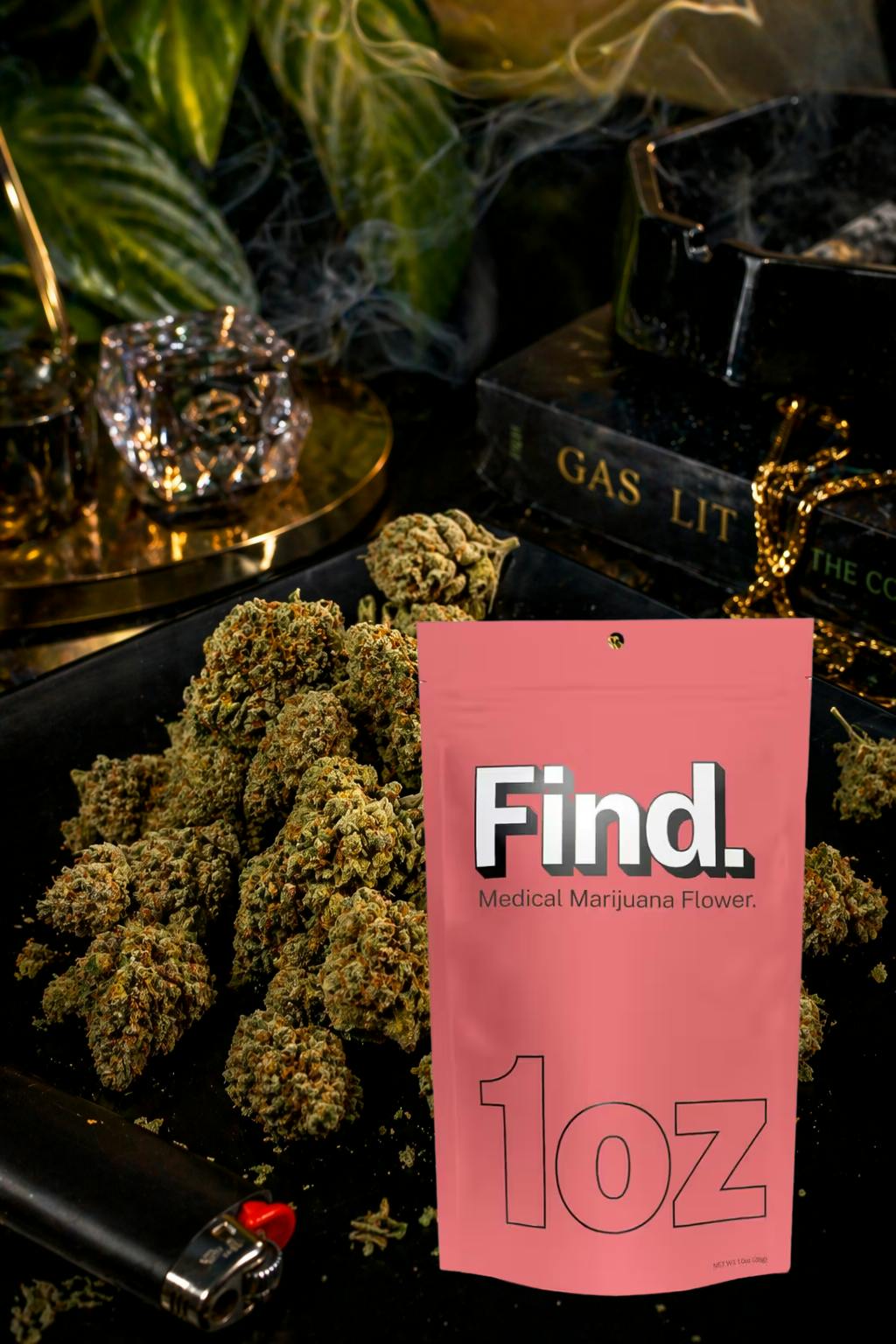 Find - Prepack Mixed Buds - 28g - Hybrid - Gas Lit - Flower - 28g in Englishtown