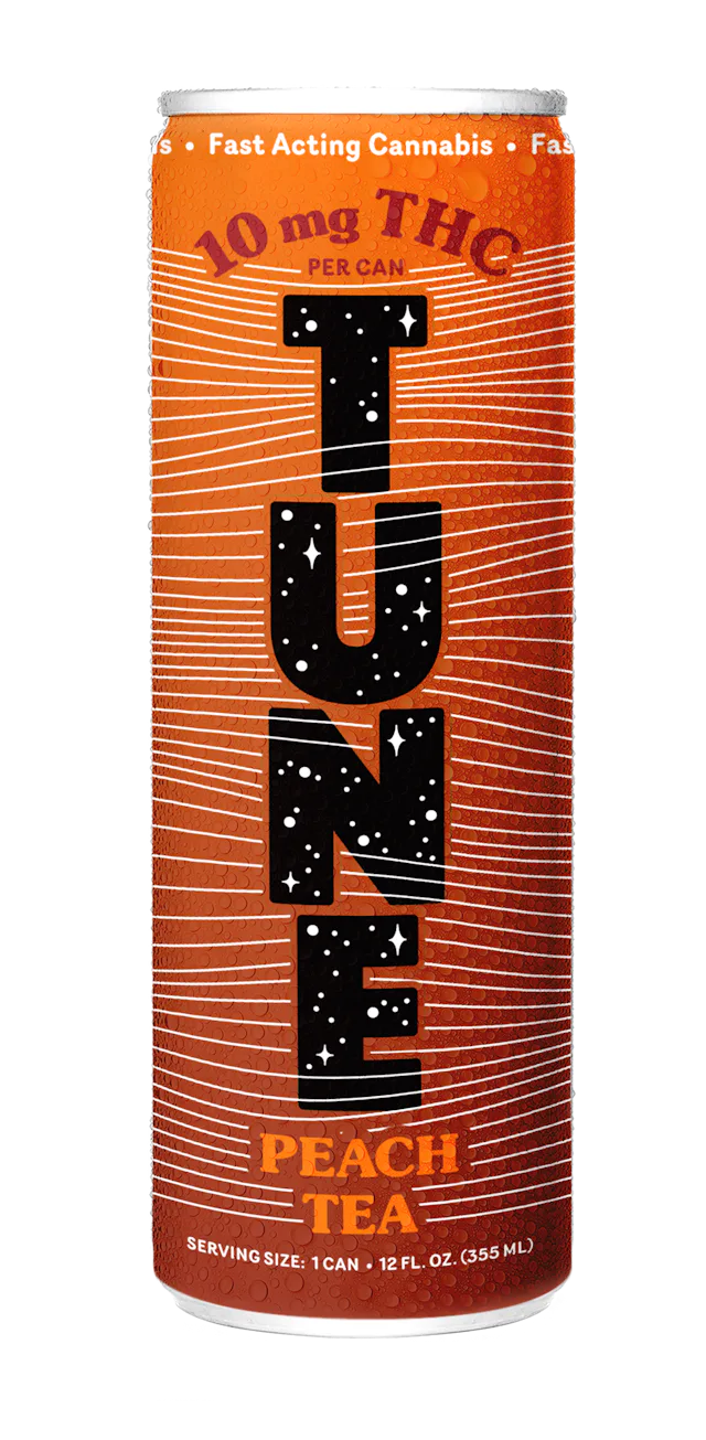 Tune | Beverage | 12oz | Peach Tea