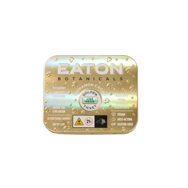 Eaton Botanicals | 20pk | 100mg | Live Rosin Cinnamon Cacao