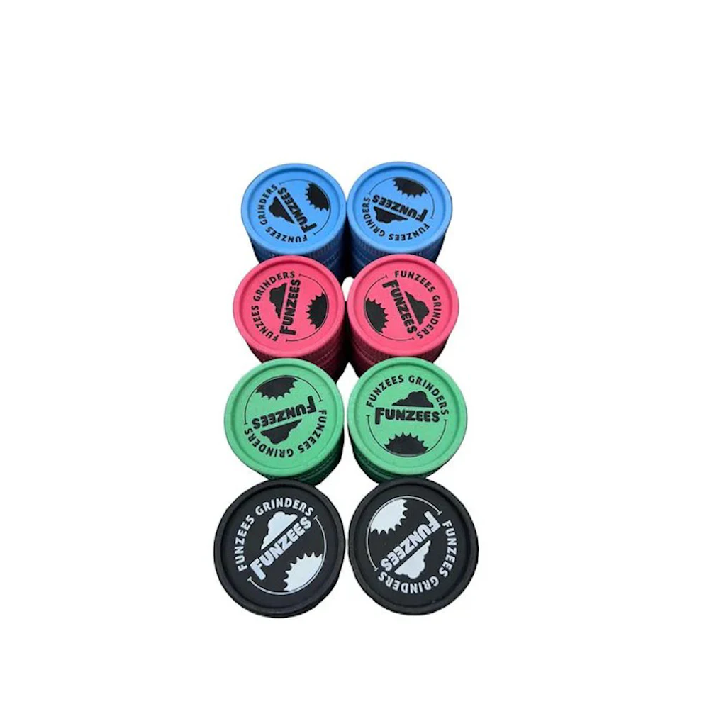 50mm · Biodegradable 2-Part Hemp Grinder · Assorted  Colors by Funzees