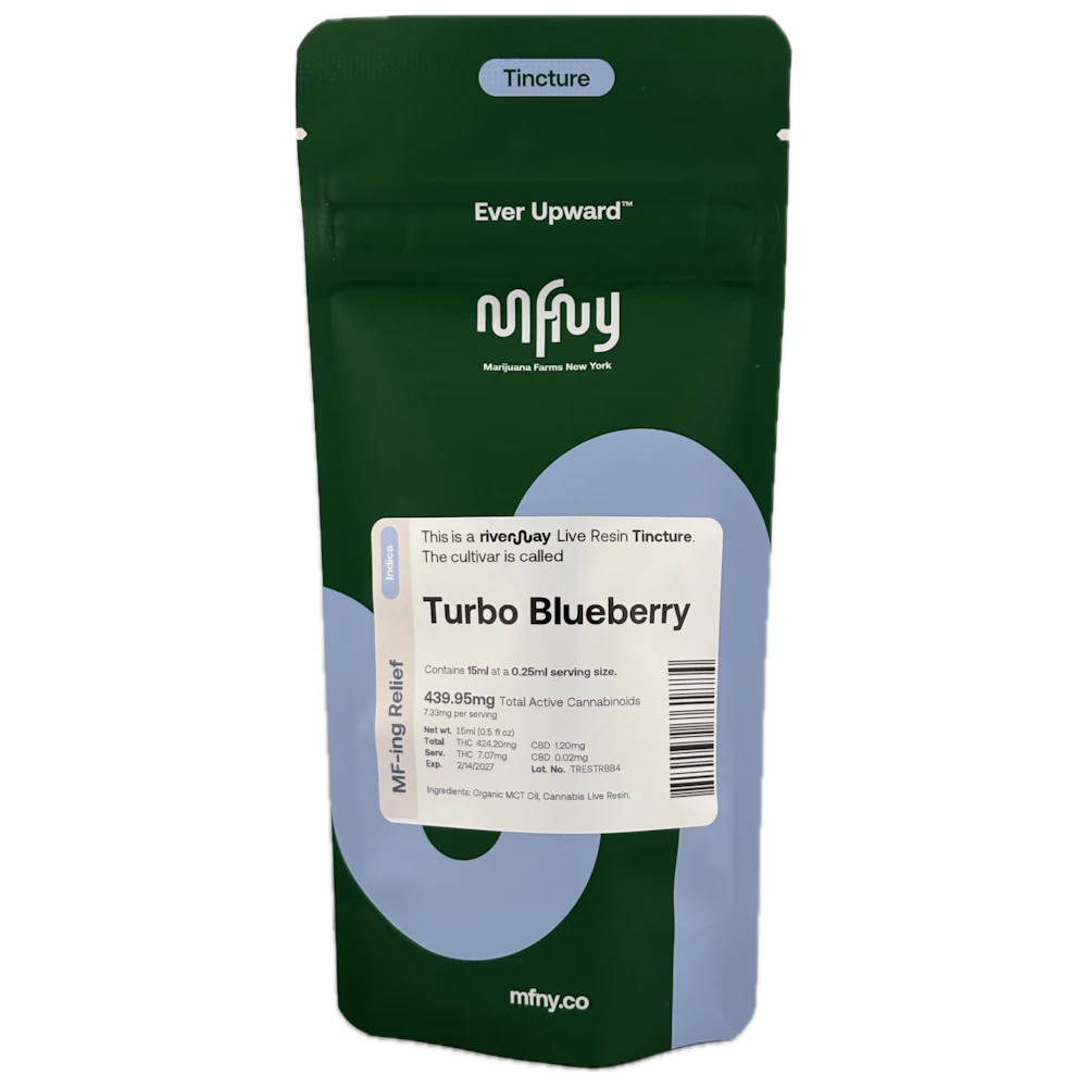 Dropper Bottle · 15mL · Turbo Blueberry by MFNY