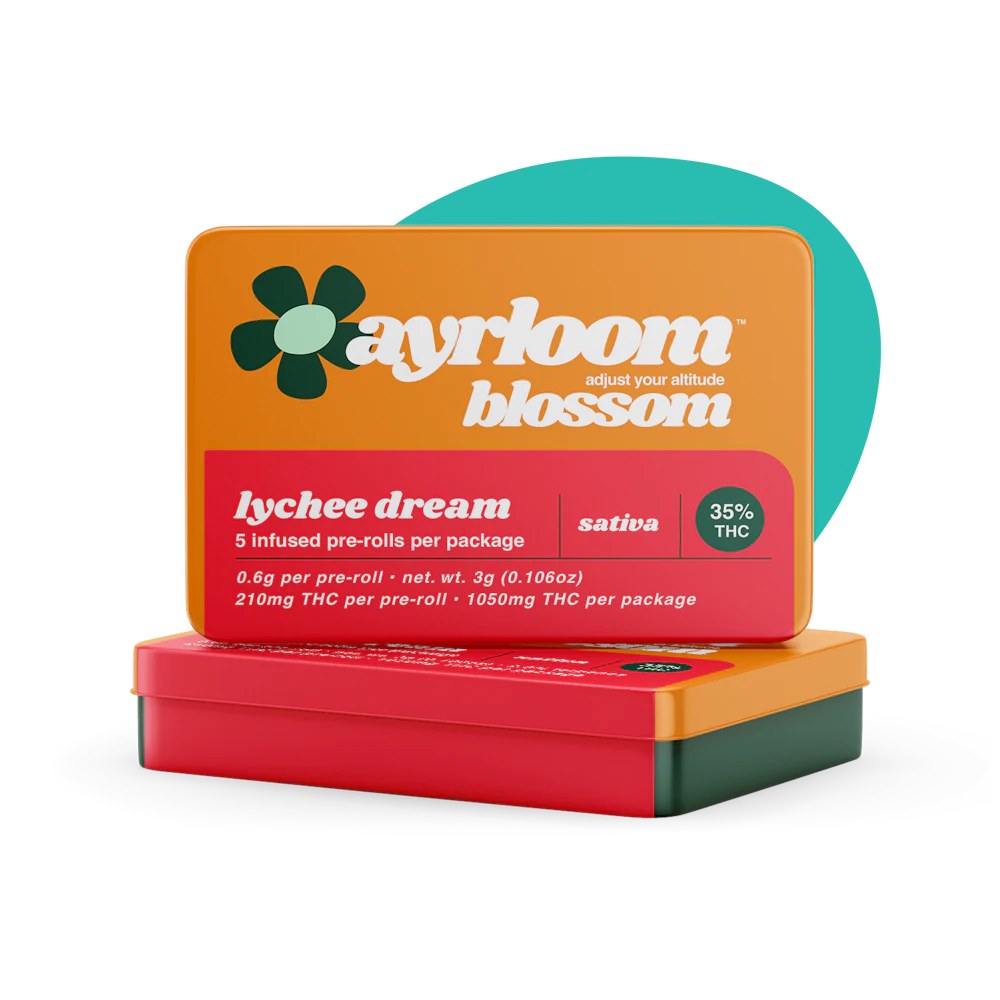 Pack (Infused) · 0.5g 5pk · Lychee Dream by ayrloom