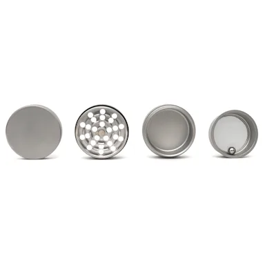 SOFACLUB 4-piece Stainless Steel Grinder