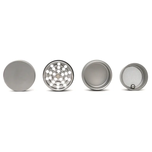SOFACLUB 4-piece Stainless Steel Grinder
