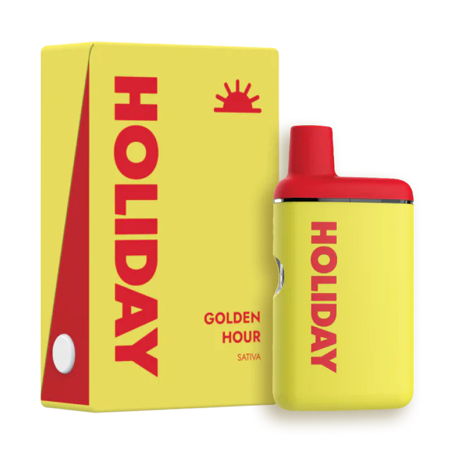 Holiday | Vape | 1g AIO | Golden Hour