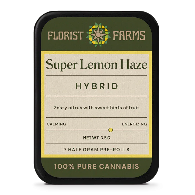 Florist Farms | Preroll | 7pk | 3.5g | Super Lemon Haze