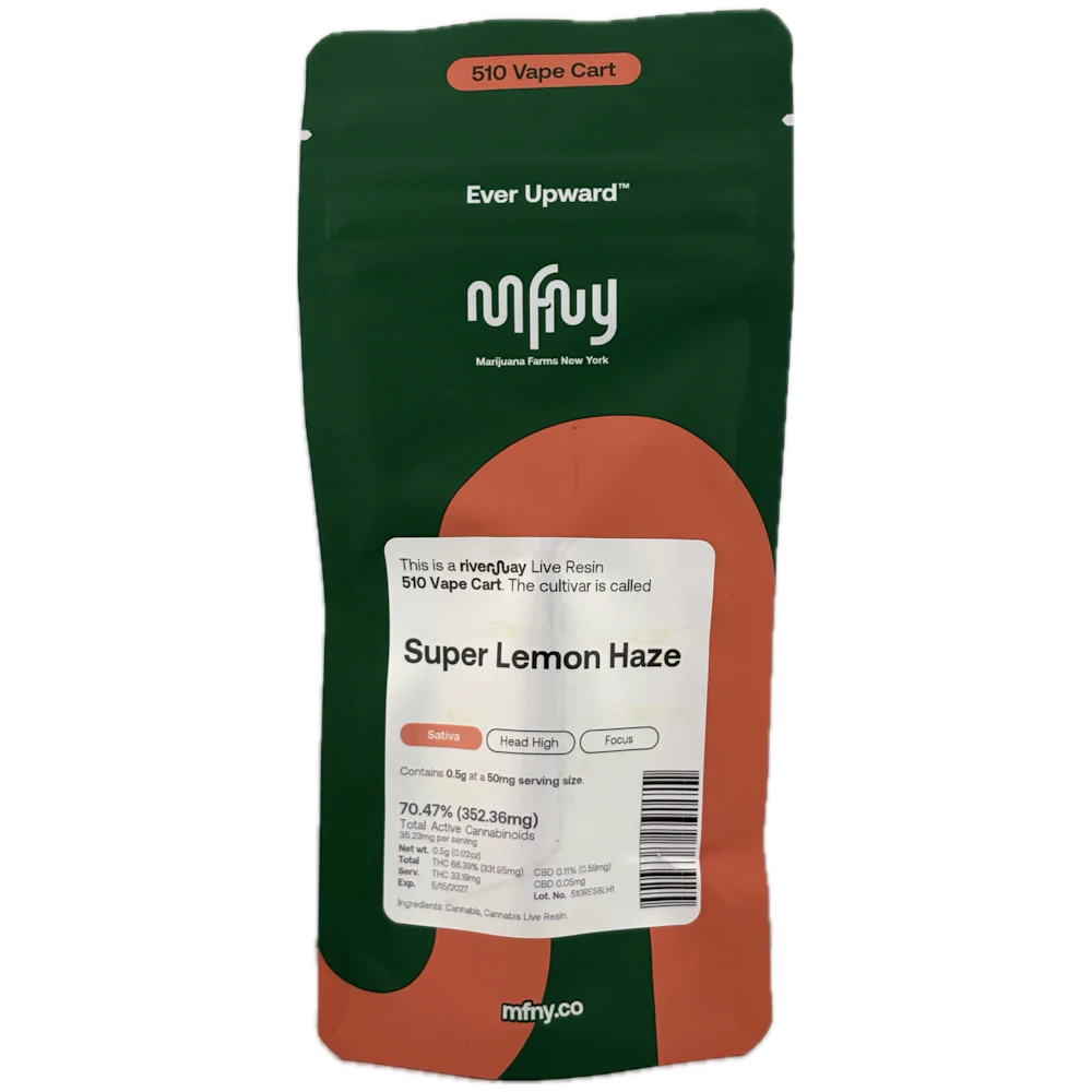 510 Cart · 0.5g · Super Lemon Haze by MFNY