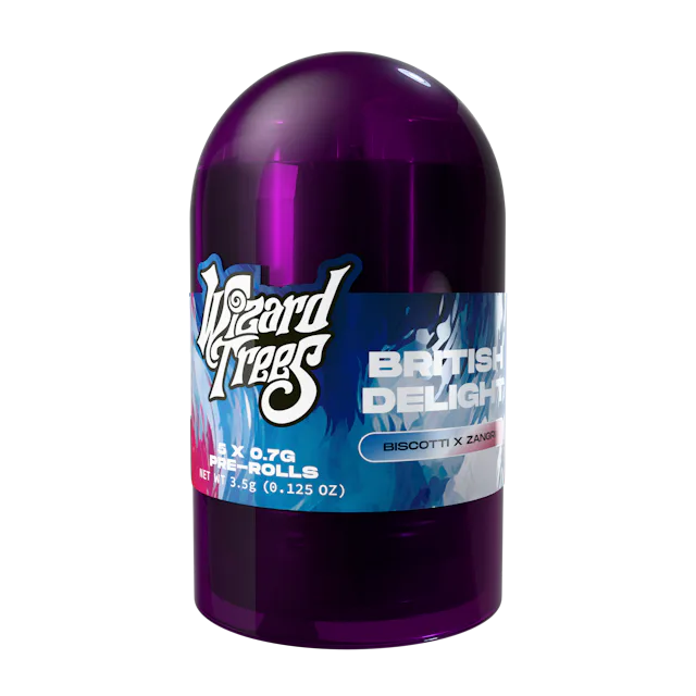 Wizard Trees | Preroll | 5pk | 3.5g | British Delight