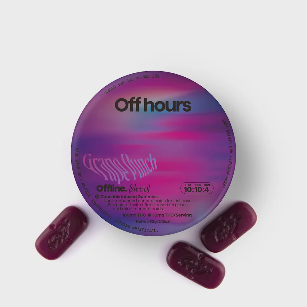 Gummies · 10mg 10pk · Sleep - Grape Punch by Off hours