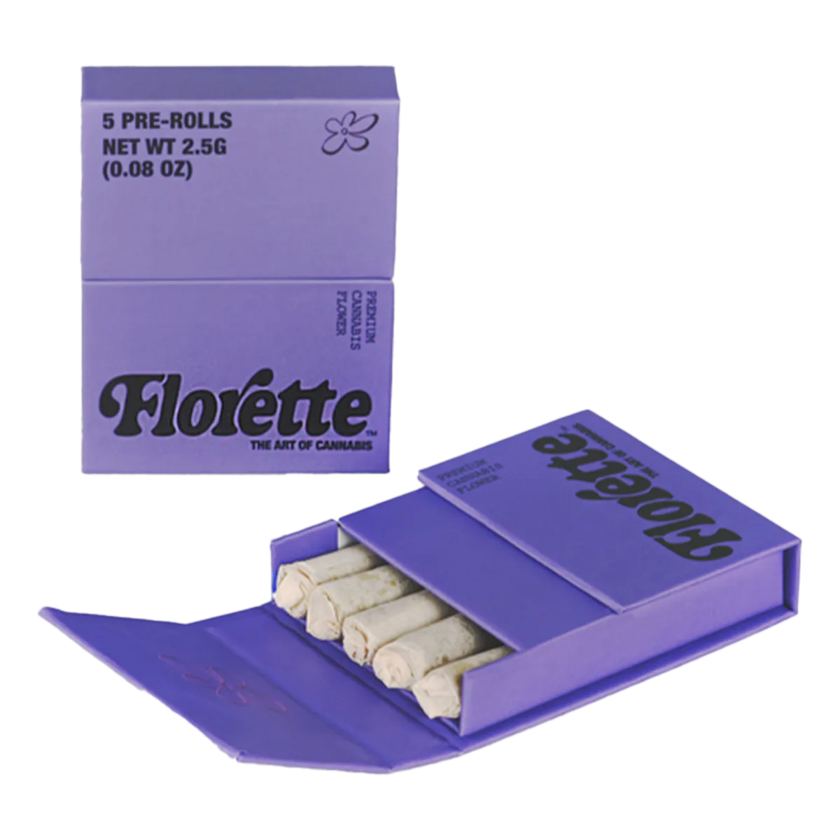 Florette | Preroll | 5pk | 2.5g | Pound Cake