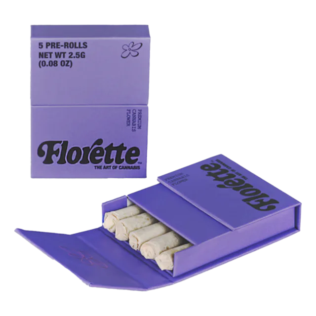 Florette | Preroll | 5pk | 2.5g | Pound Cake