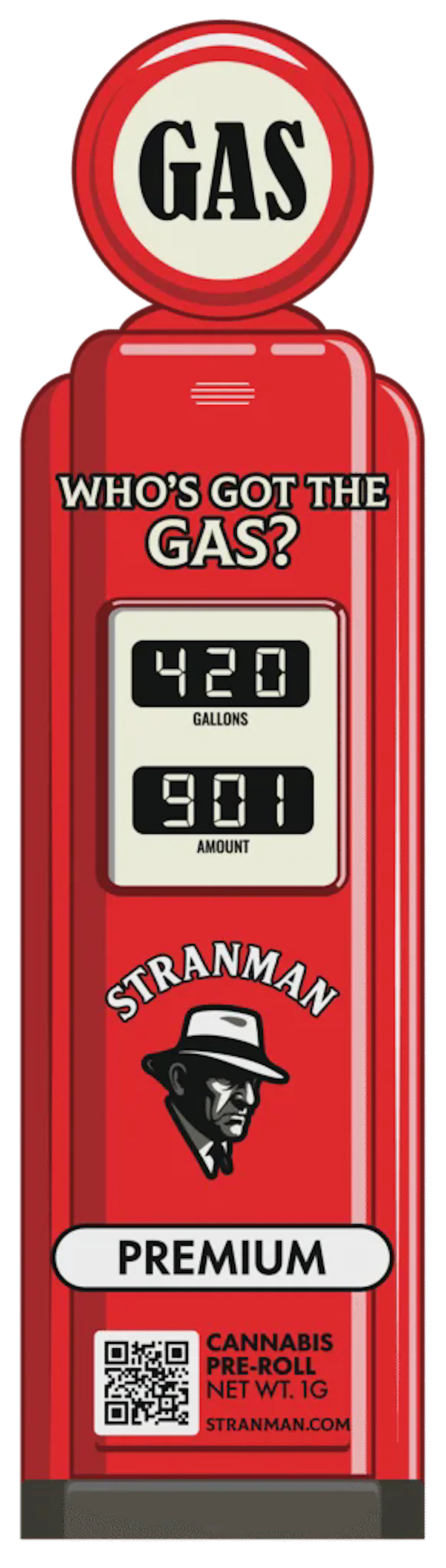 Single · 1g · Premium - Amnesia Haze by Stranman