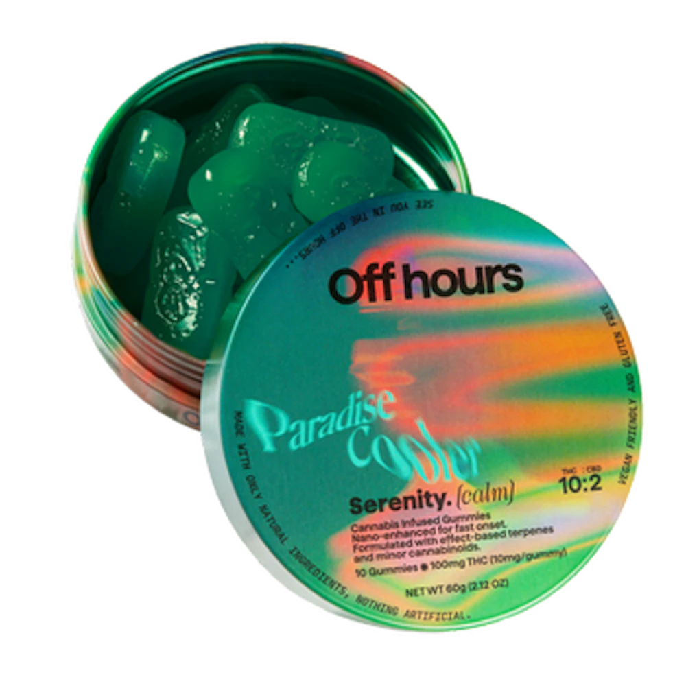 Gummies · 10mg 10pk · Paradise Cooler (Calm) by Off hours