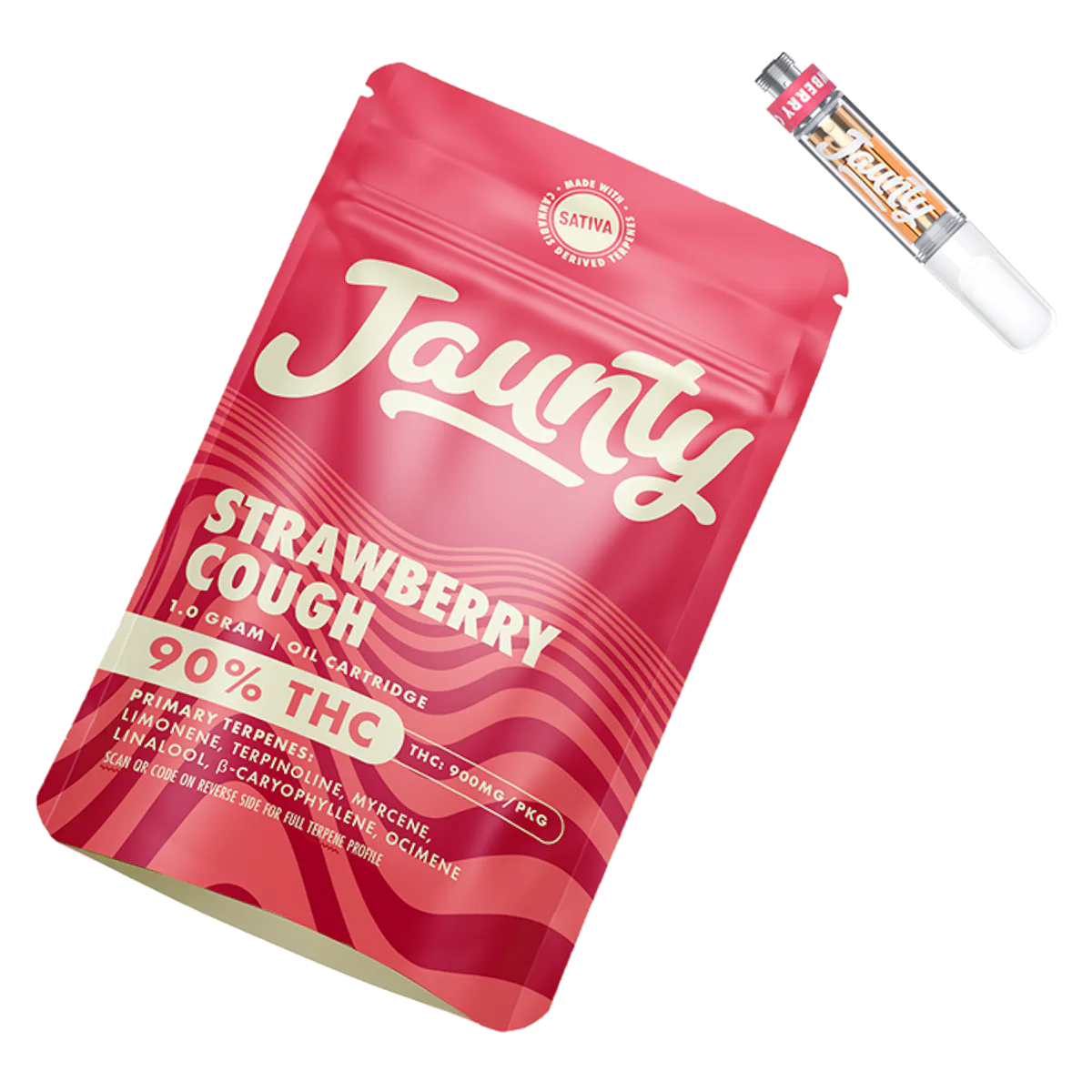 Jaunty | Vape | 1g Cart | Strawberry Cough