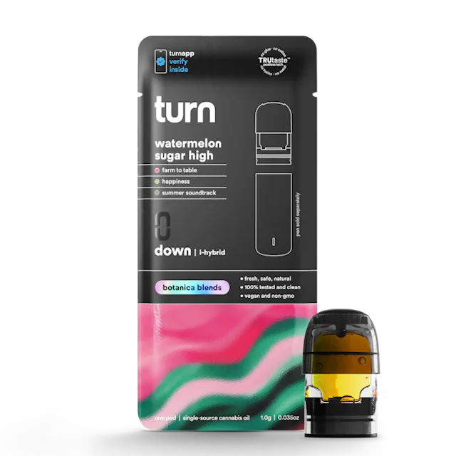 Turn | Vape | 1g Pod | Watermelon Sugar High