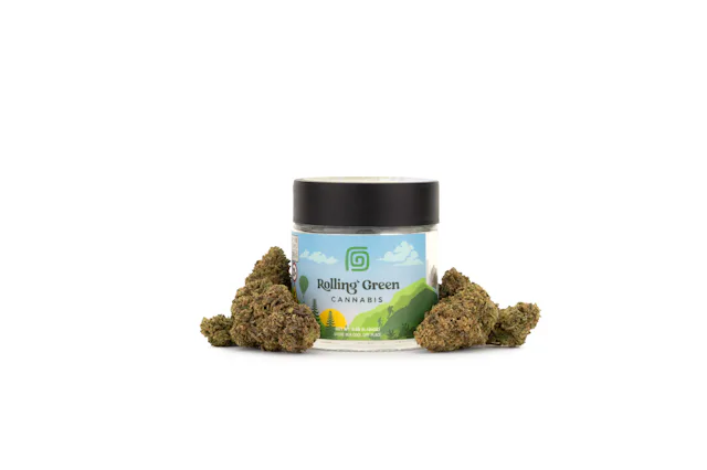 Rolling Green | Flower | Value Jar | 3.5g | Biscotti