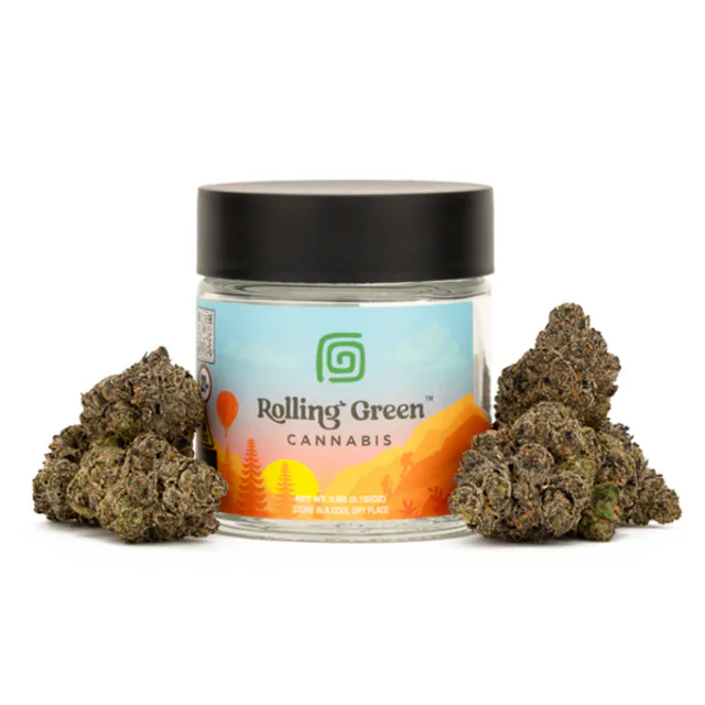 Rolling Green | Flower | Standard Jar | 3.5g | Churroz