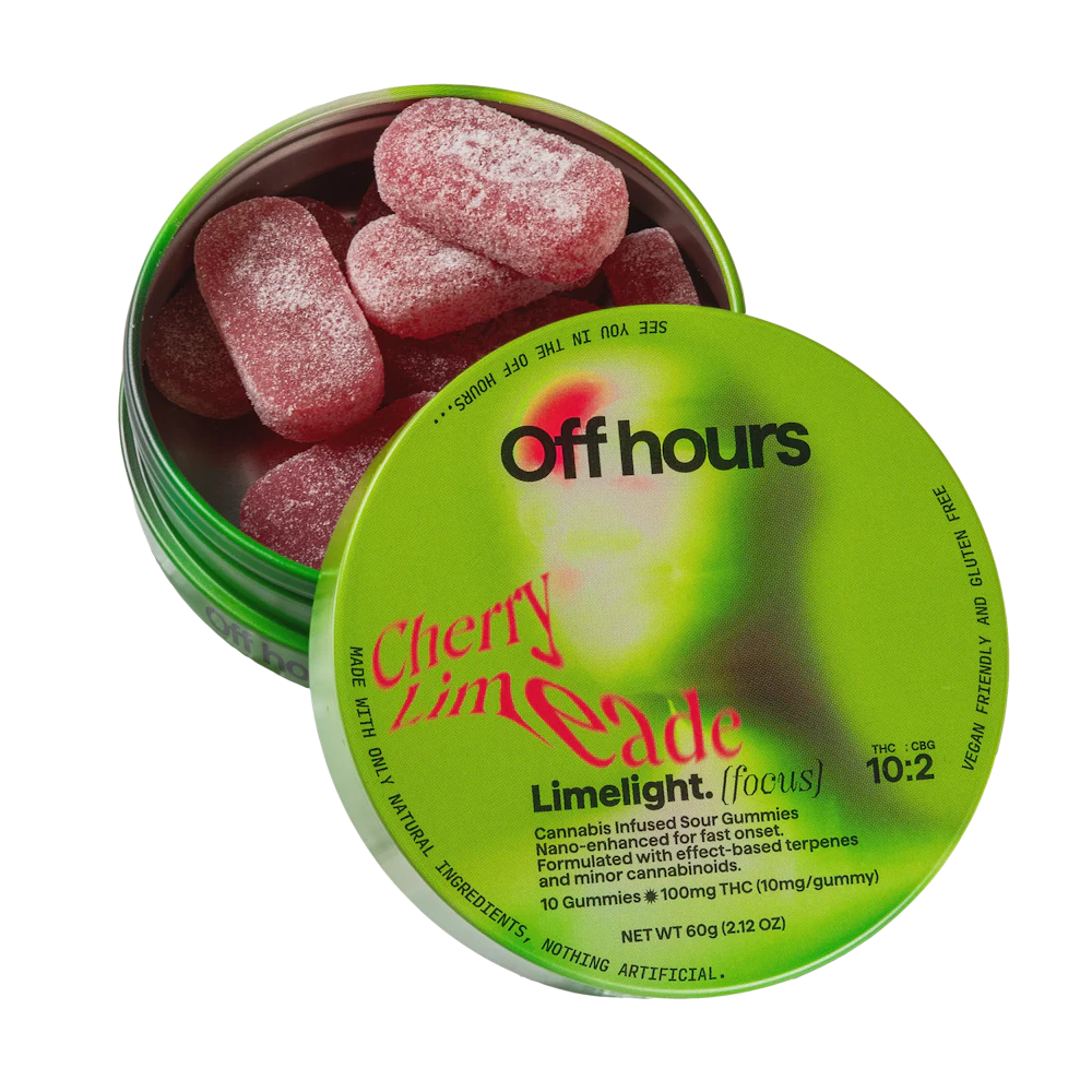 Gummies · 10mg 10pk · Focus - Cherry Limeade by Off hours