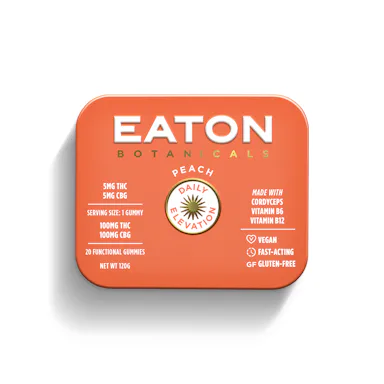 Eaton Botanicals | 20pk | 100mg | Daily Elevation Peach