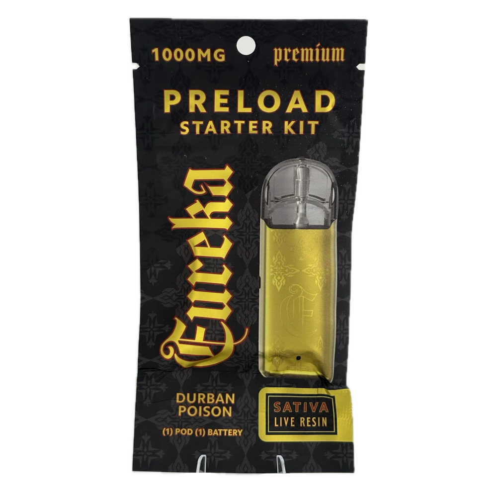 POD System (Live Resin) · 1g · Durban Poison by Eureka