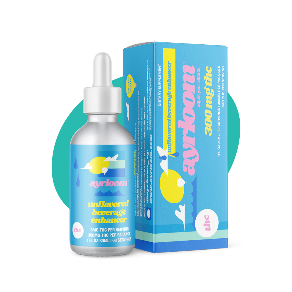 Tincture · 300mg THC · Beverage Enhancer by ayrloom