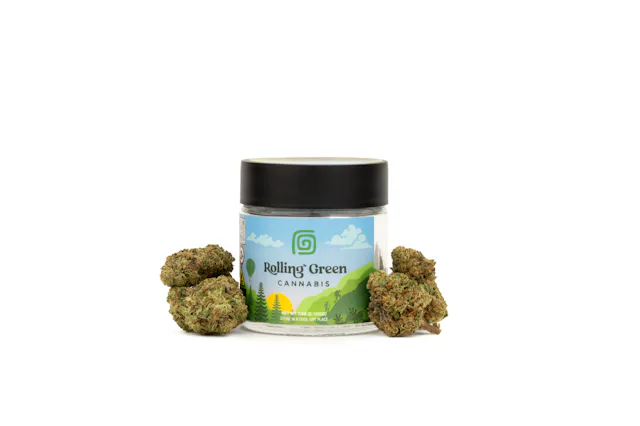 Rolling Green | Flower | Value Jar | 3.5g | Modified Grape