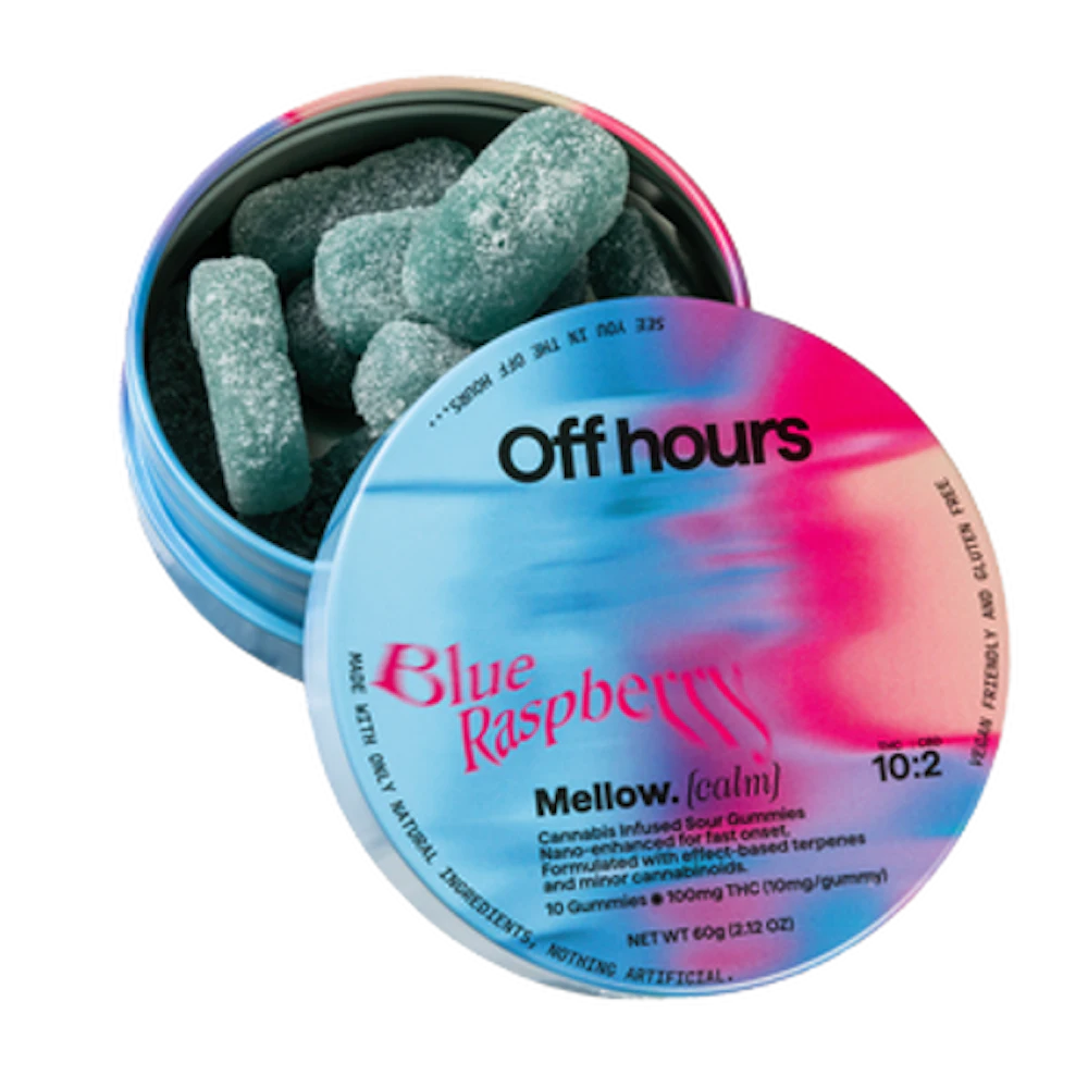 Gummies · 10mg 10pk · Blue Raspberry (Mellow) by Off hours
