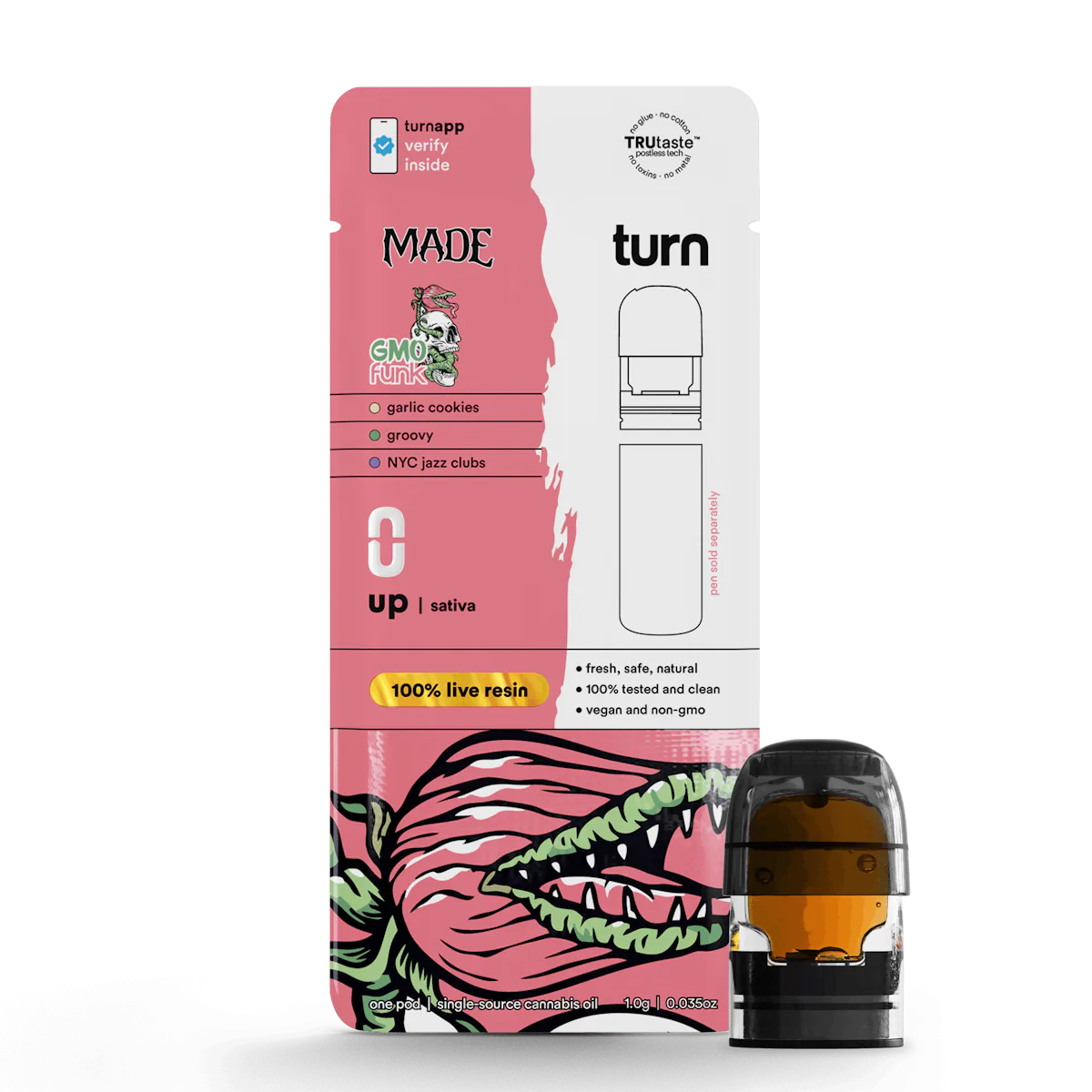 Turn | Vape | 1g Pod | Live Resin GMO Funk