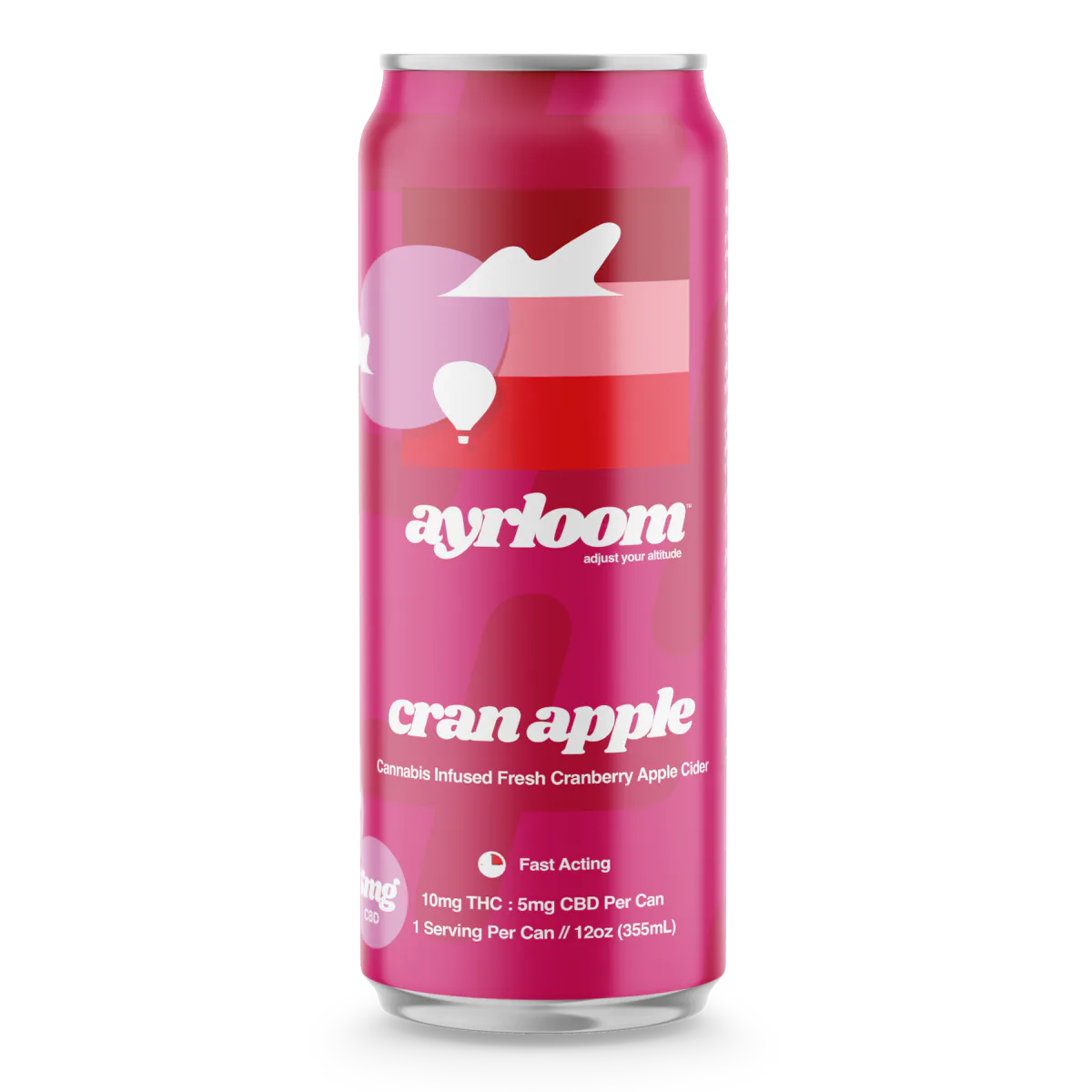 Ayrloom | Beverage | 12oz | Cran Apple 2:1