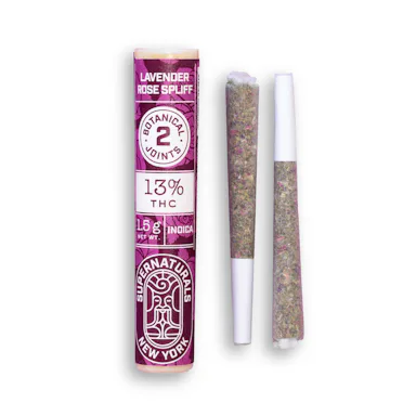 Supernaturals | Botanical Preroll | 2pk | 1.5g | Lavender Rose Spliff