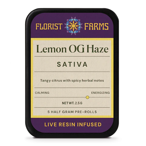 Pack (Infused) · 0.5g 5pk  Lemon OG Haze