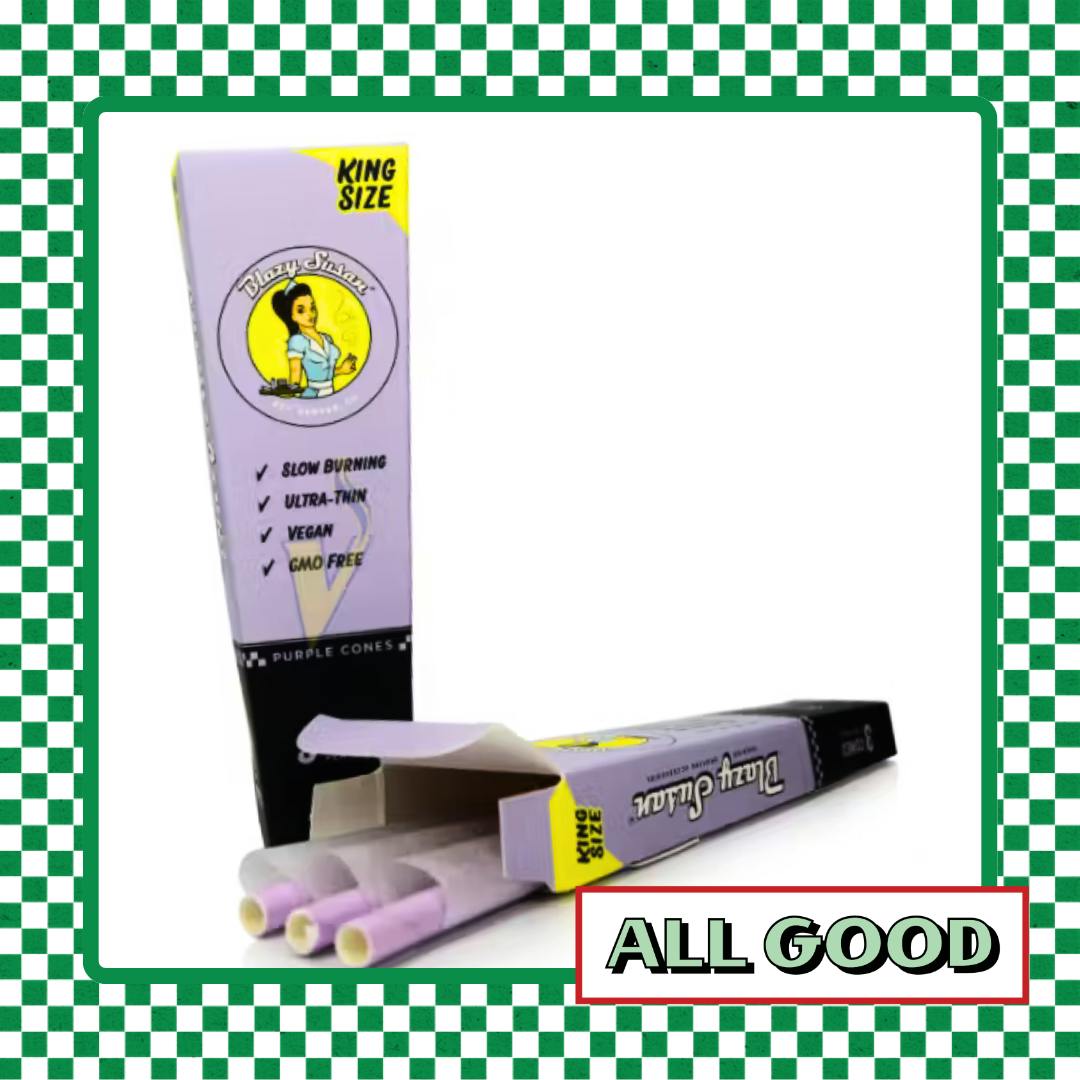 Blazy Susan | Purple King Cones | 3pk